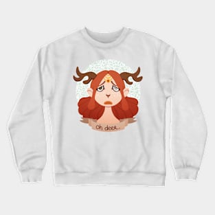 Oh Deer Crewneck Sweatshirt